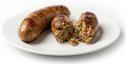 Boudin links and Cajun sausage at The Boudin Company